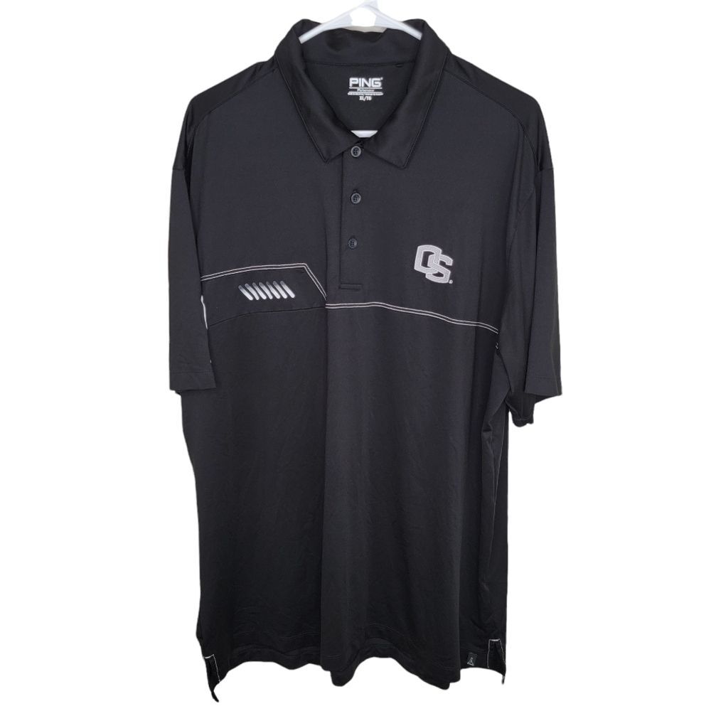 Ping Performance Oregon State black golf polo shirt Xl